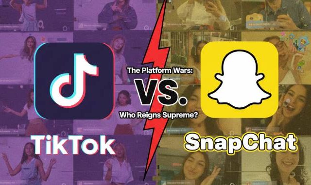 ثنائية “سناب شات” و”تيك توك”